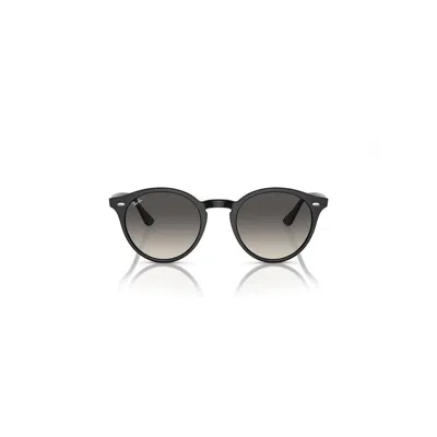 Ray Ban Rb2180 Sunglasses Black Frame Grey Lenses 49-21 In Black