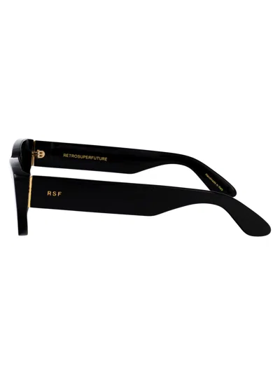 Retrosuperfuture Rectangle-frame Sunglasses In Black