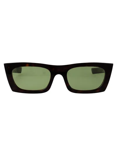 Retrosuperfuture Havana 3627 Acetate Sunglasses In Black