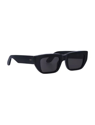 Retrosuperfuture Square Frame Sunglasses With Zeiss Extra Black Lenses