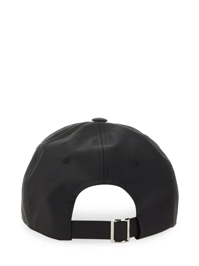 Rick Owens X Champion Black Baseball Cap In Nylon