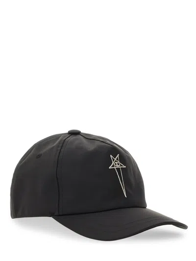 Rick Owens X Champion Baseball Cap With Embroidery