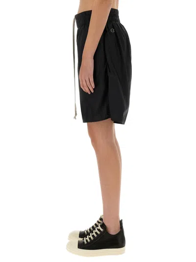 Rick Owens X Champion Shorts With Logo