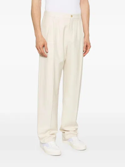 Saint Laurent Pantalon Constructio In Neutral