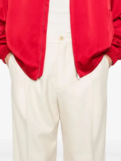Saint Laurent Pantalon Constructio In Neutral