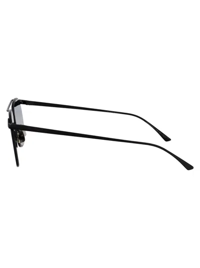 Saint Laurent L 796 Aviator Sunglasses In Black