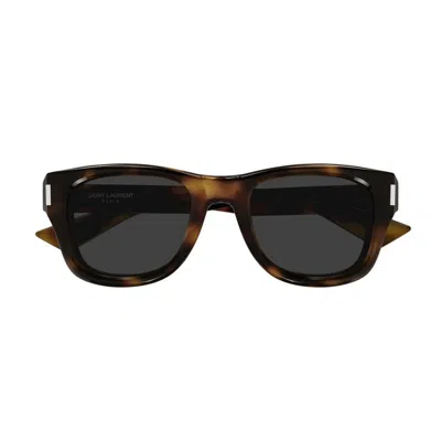 Saint Laurent Sl 801 005 In Brown