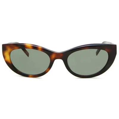 Saint Laurent M115 Sunglasses In Brown