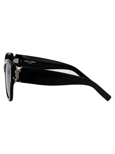 Saint Laurent 56mm Cat Eye Sunglasses In Black
