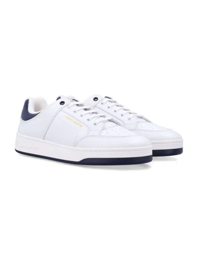 Saint Laurent Low-top Sneakers With Contrast Heel Tab