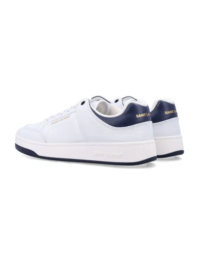 Saint Laurent Low-top Sneakers With Contrast Heel Tab