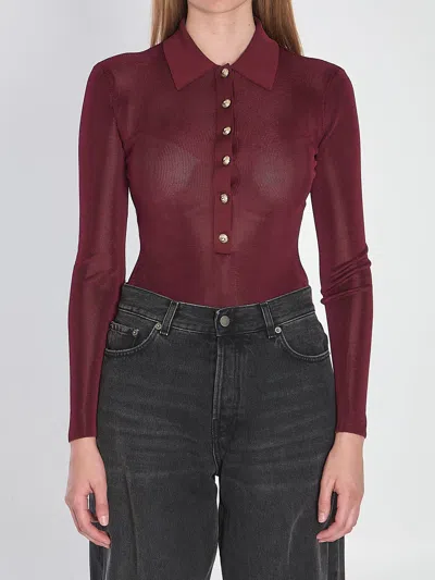 Self-portrait Knit Bodysuit