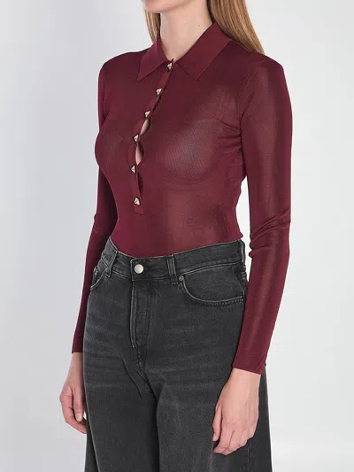 Self-portrait Knit Bodysuit