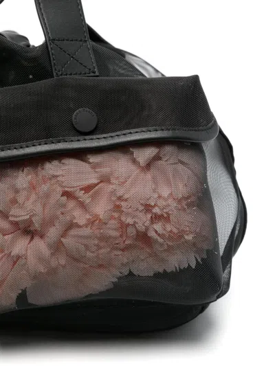 Simone Rocha Tote Carnation Pocket Mit Leder