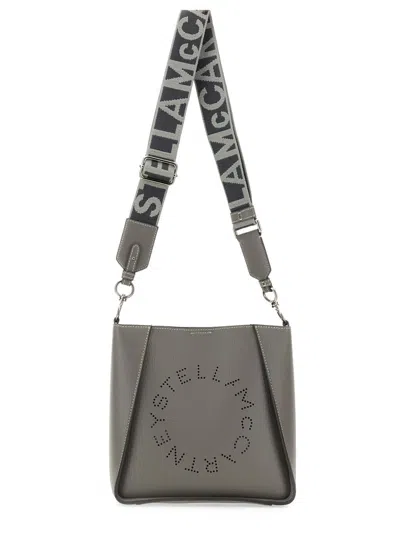 Stella Mccartney Structured Polyamide Shoulder Bag With Logo Design