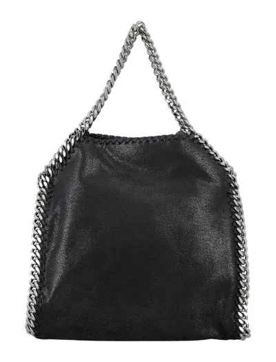Stella Mccartney Black Shaggy Deer Mini Falabella Handbag