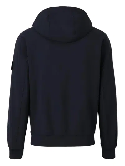 Stone Island Men Soft Shell-r Technology Logo Jacket