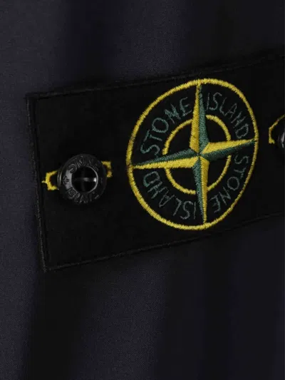 Stone Island Men Soft Shell-r Technology Logo Jacket