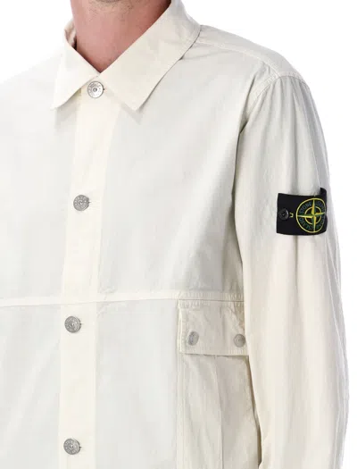 Stone Island Off-white Mil-spec Stretch Ripstop-tc Jacket