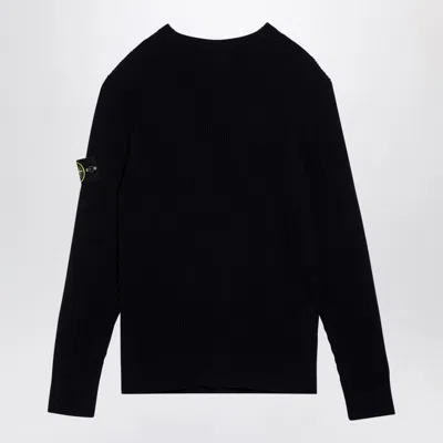Stone Island 5100045 Light Rws Geelong Wool In Black