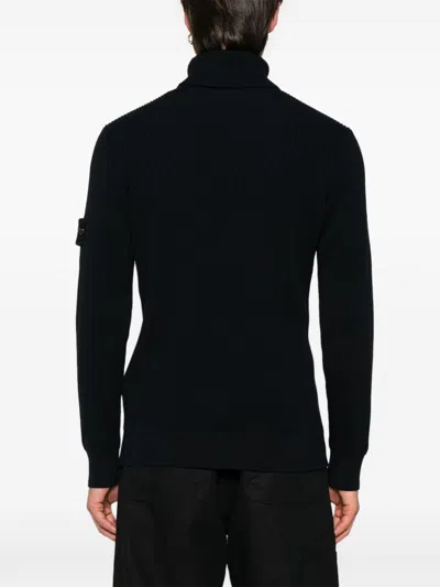 Stone Island 5100045 Light Rws Geelong Wool In Black