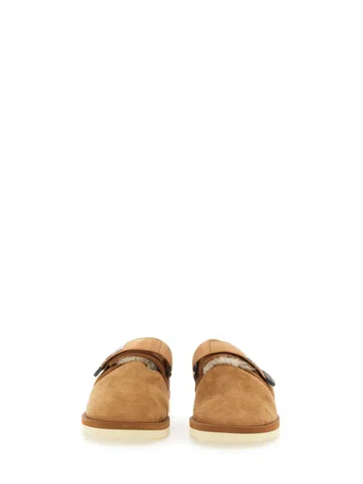 Suicoke Biscuit Suede Zavo Slippers