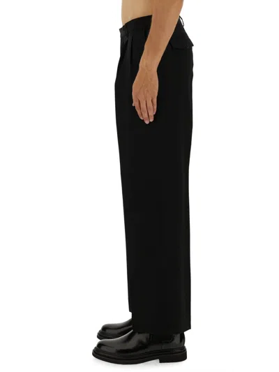 Sunflower Pants With Pleat In Black