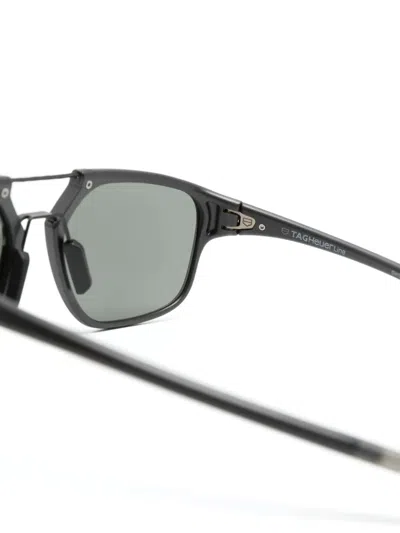 Tag Heuer Th40004u Square-frame Sunglasses In Black