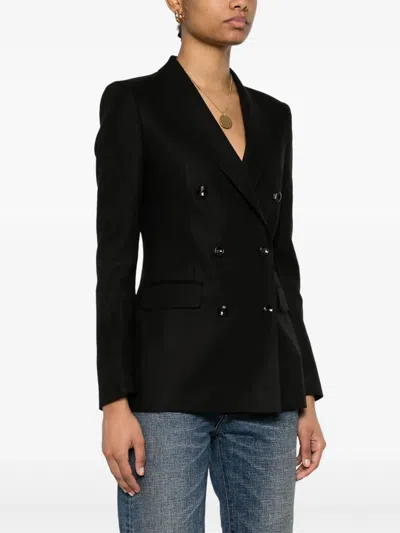 Tagliatore Women Parigi Double-breasted Linen Blazer