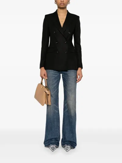 Tagliatore Women Parigi Double-breasted Linen Blazer