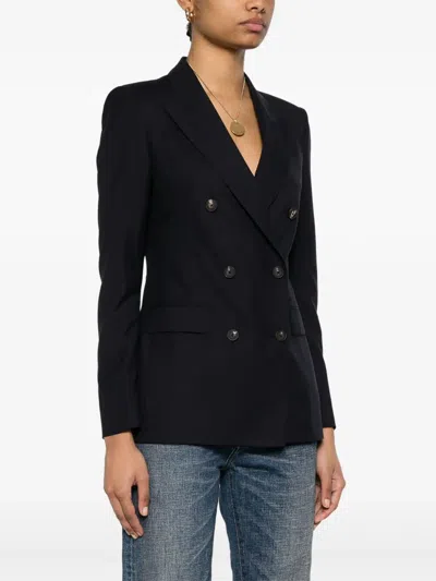 Tagliatore Paris Double-breasted Wool Blazer