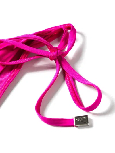 Attico Bikini Mit Schleifenverschluss
