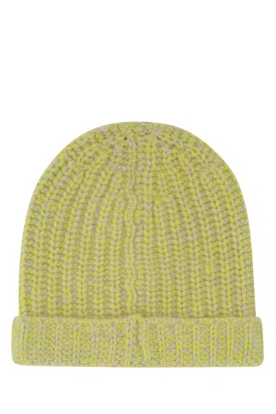 The Elder Statesman Foldable Ribbed Cuff Knitted Beanie