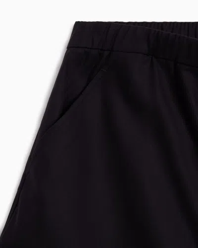 The North Face Elastic-waistband Woven Trousers In Black