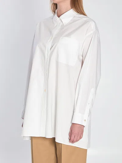 The Row Oversized White Victoria Shirt