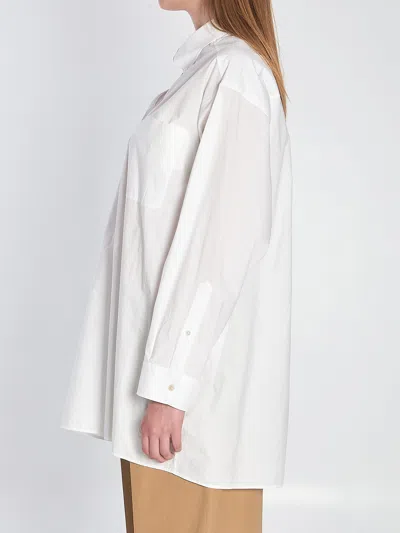 The Row Oversized White Victoria Shirt
