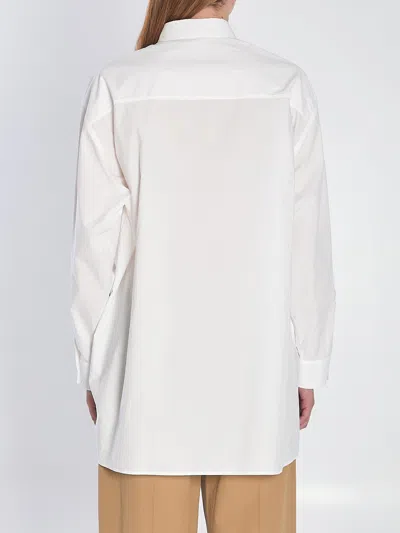 The Row Oversized White Victoria Shirt