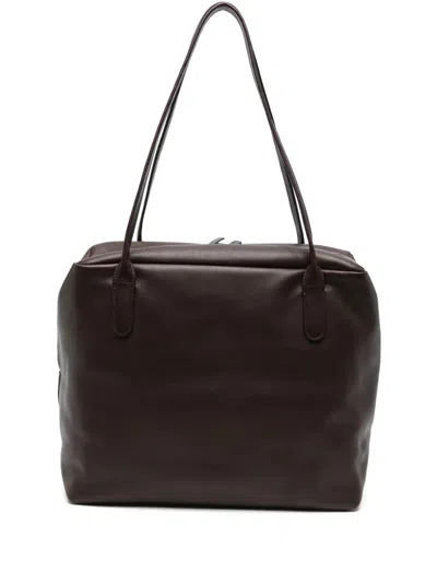 The Row Tote Bag Merlo 17 Dark Brown