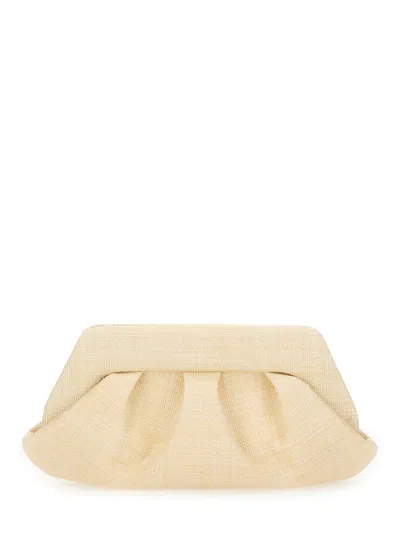 Themoirè Textured Bag With Paper Fringes