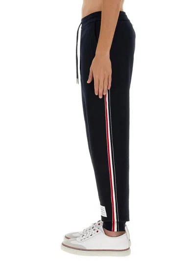 Thom Browne Men Classic Cotton Fleece Pants