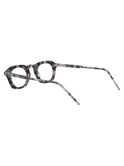 Thom Browne Grey Tortoise Acetate Glasses