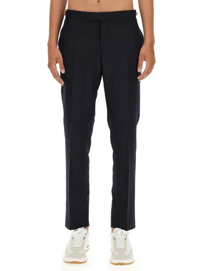 Thom Browne Men's Wool Pants In Black