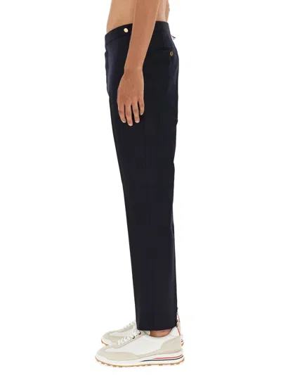 Thom Browne Men's Wool Pants In Black