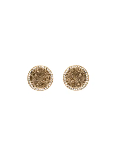 Thot Brass Earrings