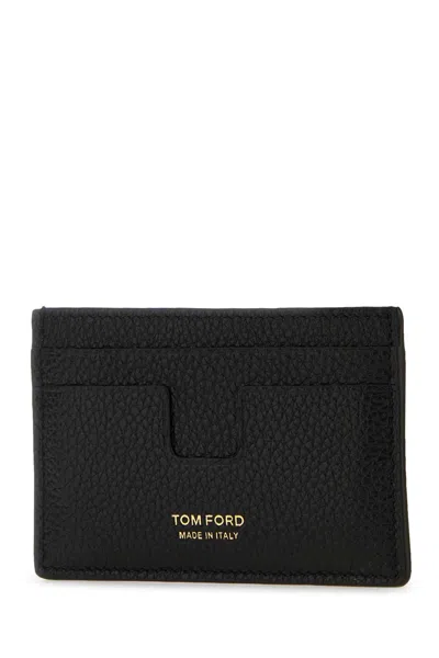 Tom Ford Grain Leather Classic Card Holder
