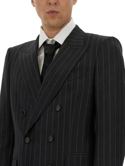 Tom Ford Master Twill Shelton Evening Tuxedo Suit In Black