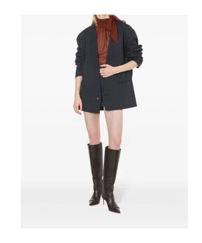 Philosophy Di Lorenzo Serafini Single-breasted Blazer In Blue