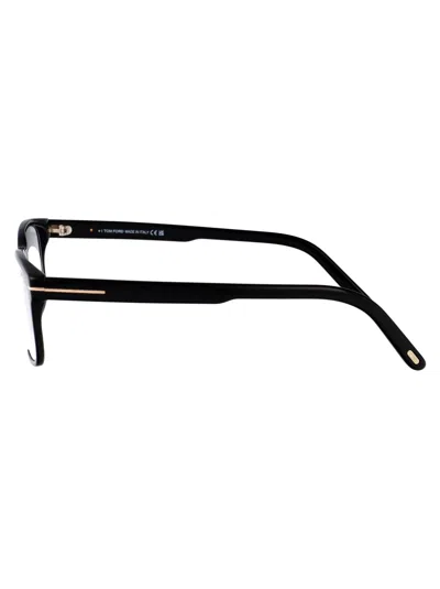 Tom Ford Nero Lucido Acetate Glasses In Black