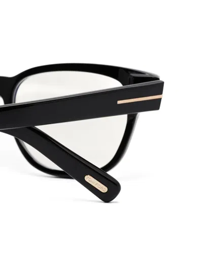 Tom Ford Nero Lucido Acetate Glasses In Black