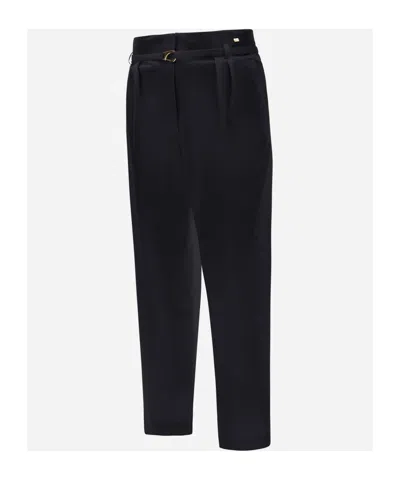 Herno Pleated Track Pants